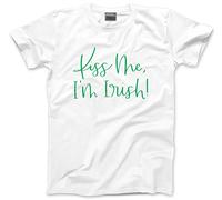 Kiss Me I'm Irish - Kids T-Shirt - St Patricks Irish Paddys Day Ireland 12-13 Years White