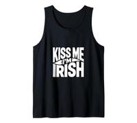 Kiss Me I'm Irish St Patrick's Day Tank Top
