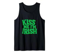 Kiss Me I'm Irish St Patrick's Day Tank Top
