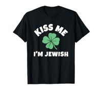 Kiss Me I'm Jewish St. Patrick's Day Funny Irish T-Shirt