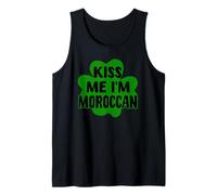 Kiss Me I'm Moroccan St. Patrick's Day Costume Morocco Tank Top