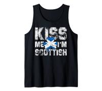 Kiss Me I'm Scottish Shirt Great Saint Patricks Day Gift Tee Tank Top