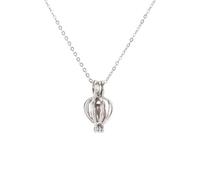 Kiss Me Oysters With Pearl Inside, Pearl Necklace Kit In A Can,Pendant 18''