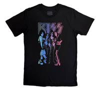 KISS Men's Band T-Shirt in Black | Size: Large Kiss Black L
