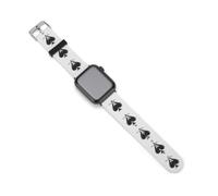 Kiss My Ace Poker Card Spades Watch Bands Silicone Print Watch Straps | Replacement Watch Strap,Wristbands Compatible for iWatch
