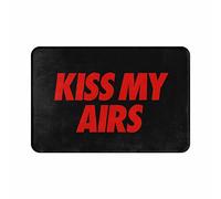 Kiss My Airs Polyester Doormat Rug Carpet Mat Footpad Sand Scraping Front Room 24X16 In