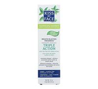 Kiss My Face Triple Action Gel Toothpaste, Fluoride Free Toothpaste, 4.5 Ounce