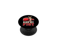 Kiss My Fist Angry Kangaroo Fighter Punch Knockout Boxing PopSockets Adhesive PopGrip
