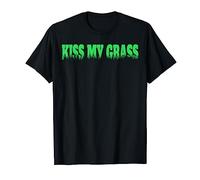 Kiss My Grass T-shirt for Gardeners and Gardening Lovers T-Shirt