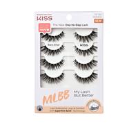 KISS My Lash But Better Fake Eyelashes Multipack - Bare Affair 4-Pair