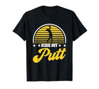 Kiss My Putt Golfer Golfing Golf Player Golf Course Sport T-Shirt