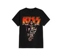 Kiss - Neon Band - T-Shirt - black - XXL - 100% Cotton XXL
