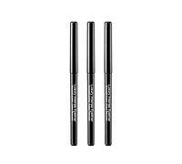 Kiss New York Professional Luxury Intense Eyeliner (Pack of 3, Blackest Black)