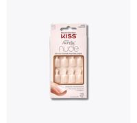 Kiss Salon Acrylic Nude Nails- Breathtaking