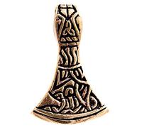 Kiss of Leather Dainty Axe Pendant Bronze No. 34