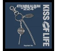 KISS OF LIFE - KISS OF LIFE [224] 4th Mini Album (KEYCHAIN Ver.+Card) / K-POP SEALED