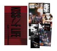 KISS OF LIFE - Who is she 2nd Single Album (Awe Ver.) Booklet + CD-R + Unit Photocard + Sticker Pack + Folded Poster + 4 Extra Photocards Official K-POP Sealed Album