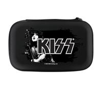 Kiss Officially Licensed Darts Wallet Storage Case Holds 6 Darts (Black Logo)