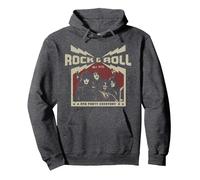 KISS - Party Everyday Pullover Hoodie, Adult Unisex, Dark Heather Grey, X-Large
