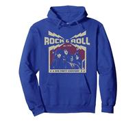 KISS - Party Everyday Pullover Hoodie, Adult Unisex, Royal Blue, X-Large