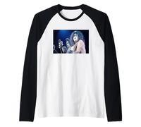 KISS Paul Stanley & Gene Simmons Alive Worldwide Tour 1996 Raglan Baseball Tee