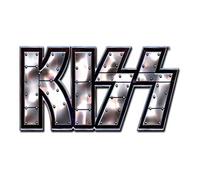 KISS Stud Band Logo Pin Badge One Size