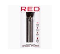 Red by Kiss Hair Trimmer for Men Precision Blade Cordless Trimmer Mens Grooming Kit (Cool Gray)