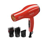 Kiss Products Red Detangler Dryer Plus 3 Attachments 1.75 Pound