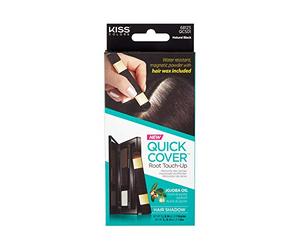 Kiss Quick Cover Root Touch Up Hair Shadow (Natural Black)