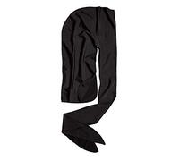 KISS Red Bow Wow X Powerwave Supreme Compression Durag, Stretchy Spandex for Comfort Wearing, Black, One Size