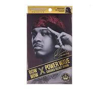 KISS RED Premium Bow Wow X Power Wave Crushed Velvet Durag HDUPPQ02 (Burgundy)