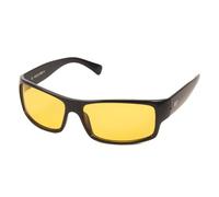 Kiss ROYALE Sunglasses Men Women - Lightweight & Durable Square Frame with Elegant Details - UV400 Lenses Polarized, Yellow Driving or Amber Blue Blocker - Sophisticated & Modern Look