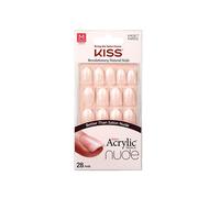 Kiss Salon Acrylic Nude Medium Length- Graceful