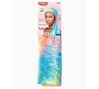 Kiss Satin Wrap Multi Purpose Scarf Tie Dye HQ123 One Size
