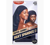 Kiss Silky Spandex Loc Cap HD103 Black Super Jumbo