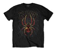 KISS Spider Band Logo T Shirt