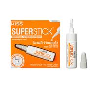 KISS Super Stick Individual Lash Cluster Adhesive Gentle Formula 7 Day Hold Cactus & Witch Hazel Extract Dermatologist Tested Waterproof Las