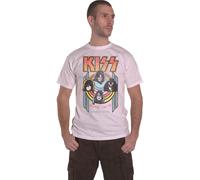 KISS T Shirt Alive World Wide 96 Band Logo new Official Mens White