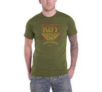 Loud and Proud T Shirt Kiss Green XXL