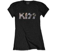 Kiss - T-Shirt # Xxl Ladies Black # Logo