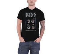 Kiss - T-Shirt # Xxl Unisex Black # Made for Lovin' You