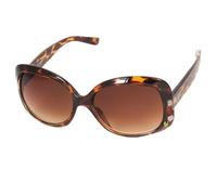 Kiss TEMPTATION Women's Sunglasses - Wraparound Frame with Soft & Rounded Lines - Dark UV400 Lenses for Full Sun Protection - Elegant & Sensual Vintage Look