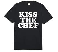 Kiss The Chef Comfort Colors Adult Heavyweight T-Shirt
