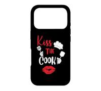 Kiss The Cook Culinary Chef Funny For Men Women Case for iPhone 17 Pro