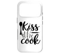 Kiss The Cook Funny Slogan for Cooks Case for iPhone 17 Pro
