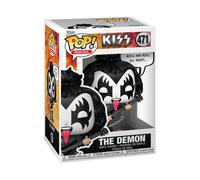 Funko Pop! Sayings: the Demon - (R&R All Night) - KISS - Collectable Vinyl Figure - Gift Idea - Official Merchandise - Toys for Kids & Adults - Music Fans - Model Figure for Collectors and Display