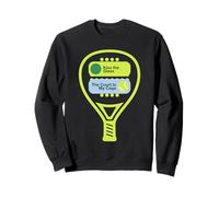 Kiss The Glass Court Is My Cage Padel Paddle Tennis Player Sweatshirt