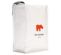 Kiss The Hippo - George Street Blend | House Blend | Organic Whole Beans | Carbon-Negative | Cafetiere, Filter | Suitable for Milk Coffee | Notes of Caramel, Red Berry, Chocolate | 1 KG