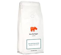 Kiss the Hippo - Mellow & Balanced Coffee | Single Origin | Whole Beans | Organic | Carbon-Negative | Cafetiere, Filter | Suitable For Milk | Notes of Chocolate, Red Apple, Orange | 250 gr