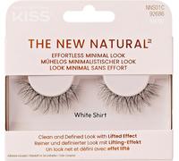 KISS The New Natural False Eyelashes Full Strip Lash Single Pack 01, 1 Pair
